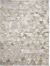 Kahn Ivory Cowhide Rug