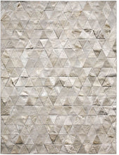 Kahn Ivory Cowhide Rug