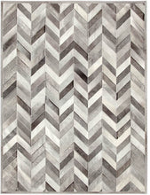 Yves Heather Grey Cowhide Rug