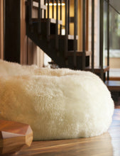 Pouf Chair Natural Ivory