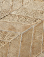 Yves Wheat Cowhide Rug
