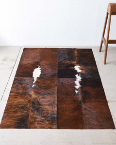 Extra Large Oak Patchwork Rug in Classic Brindle (1 of 1)